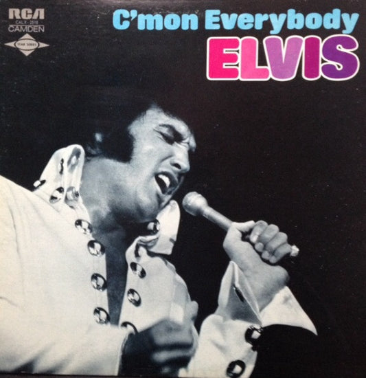 Elvis* : C'mon Everybody (LP, Album, Comp, Mono, RE)