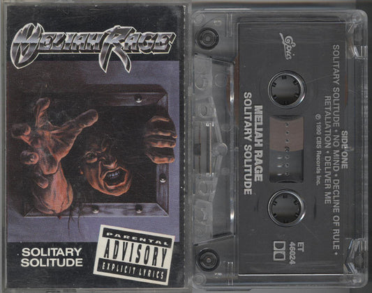 Meliah Rage : Solitary Solitude (Cass, Album)