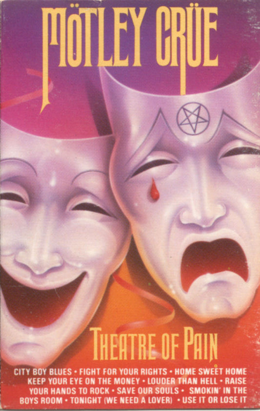 Mötley Crüe : Theatre Of Pain (Cass, Album, CR,)