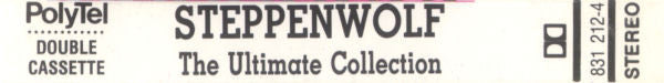 Steppenwolf : The Ultimate Collection (Cass, Comp, Dol)