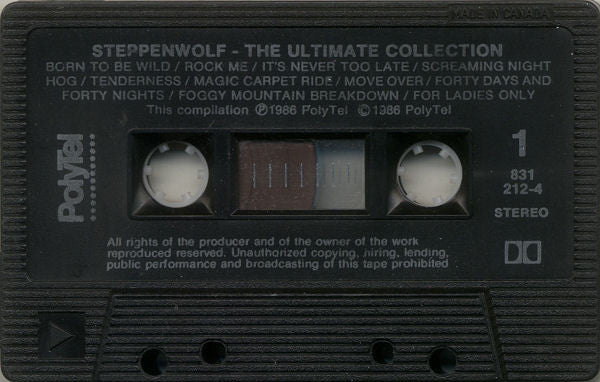 Steppenwolf : The Ultimate Collection (Cass, Comp, Dol)