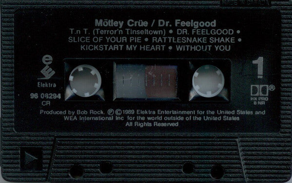 Mötley Crüe : Dr. Feelgood (Cass, Album, Dol)