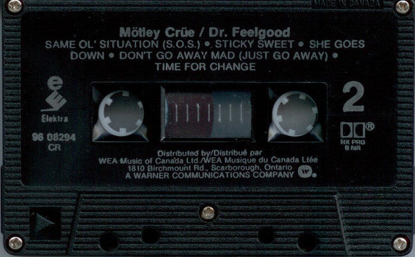 Mötley Crüe : Dr. Feelgood (Cass, Album, Dol)
