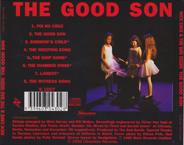 Nick Cave & The Bad Seeds : The Good Son (CD, Album, RE)