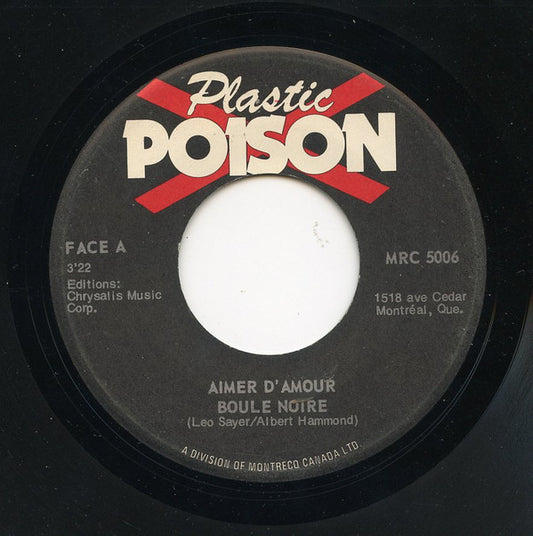 Boule Noire : Aimer D'Amour (7", Single)