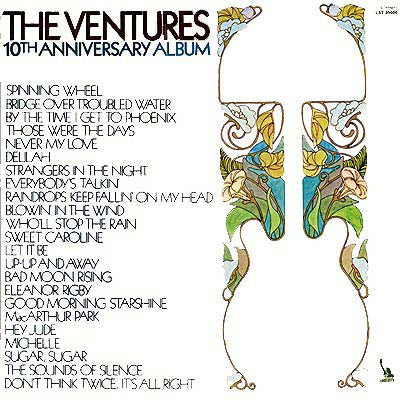 The Ventures : 10th Anniversary Album (2xLP, Album, Gat)