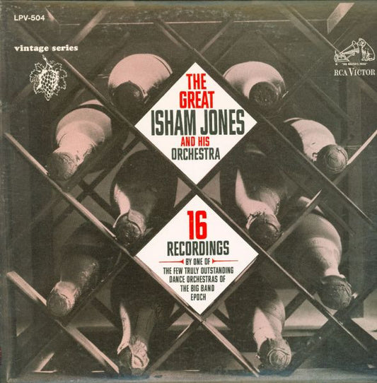 Isham Jones Orchestra : The Great Isham Jones And His Orchestra (LP, Comp)