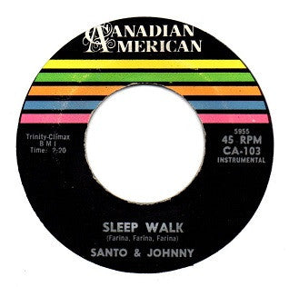 Santo & Johnny : Sleep Walk / All Night Diner (7", Single, RE)