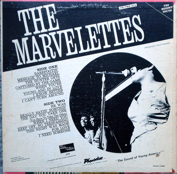 The Marvelettes : The Marvelettes (LP, Mono)