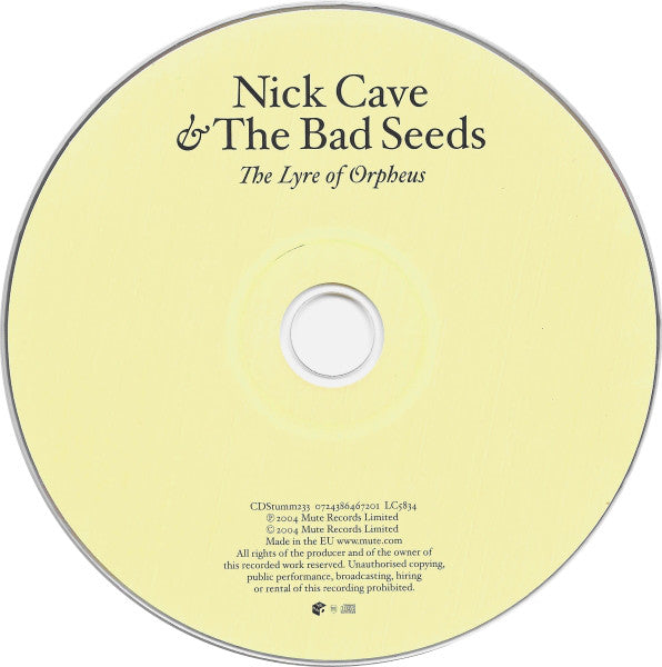 Nick Cave & The Bad Seeds : Abattoir Blues / The Lyre Of Orpheus (2xCD, Album, Dig)