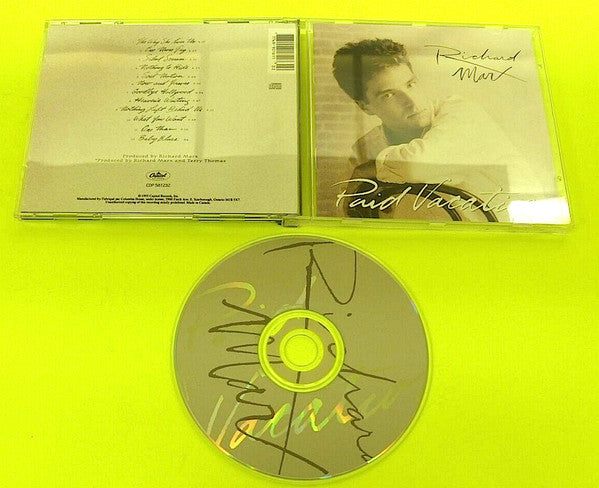 Richard Marx : Paid Vacation (CD, Album, Club)