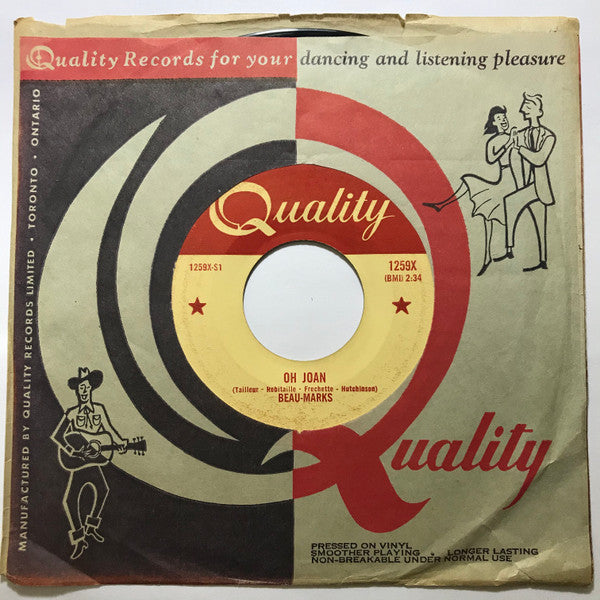 Beau-Marks* : Oh Joan  (7", Single)