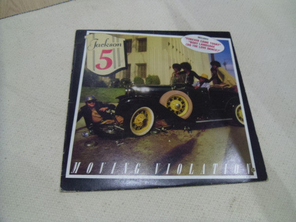 The Jackson 5 : Moving Violation (LP, Album, RE)