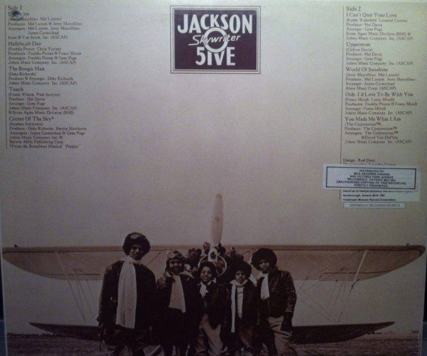 The Jackson 5 : Skywriter (LP, Album, RE)