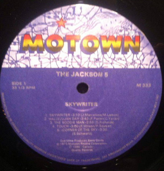 The Jackson 5 : Skywriter (LP, Album, RE)