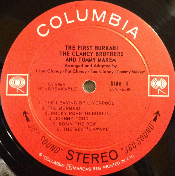 The Clancy Brothers & Tommy Makem : The First Hurrah! (LP)