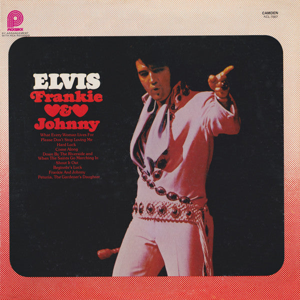 Elvis* : Frankie & Johnny (LP, Album, RE)