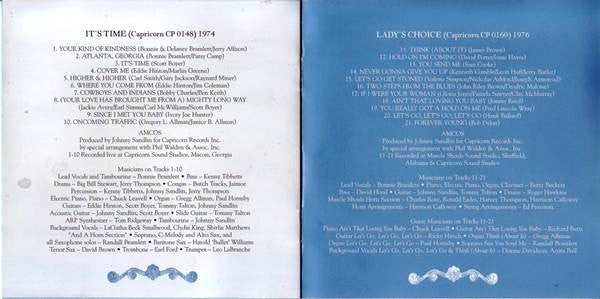 Bonnie Bramlett : It's Time / Lady's Choice (CD, Comp, RM)