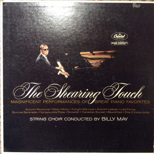 George Shearing : The Shearing Touch (LP, Album, Mono)