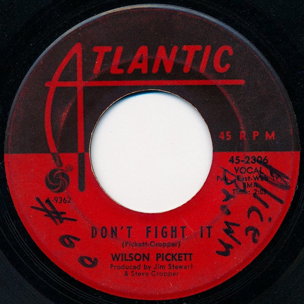 Wilson Pickett : Don't Fight It (7", Single)