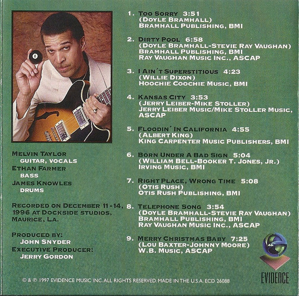 Melvin Taylor & The Slack Band : Dirty Pool (HDCD, Album)