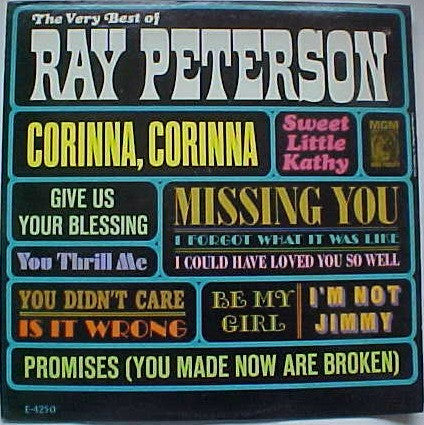 Ray Peterson : The Very Best Of Ray Peterson (LP, Comp, Mono)