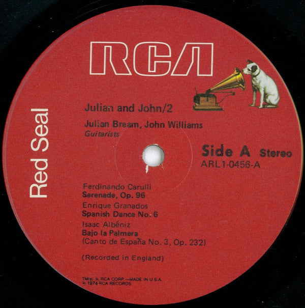 Julian Bream, John Williams (7) : Julian And John / 2 (LP, Album)