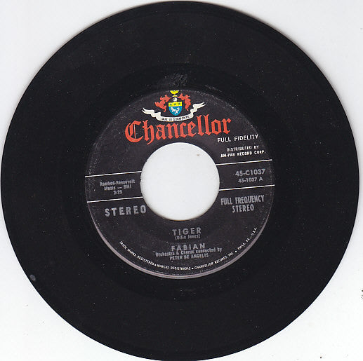 Fabian (6) : Tiger / Mighty Cold (To A Warm Warm Heart) (7")