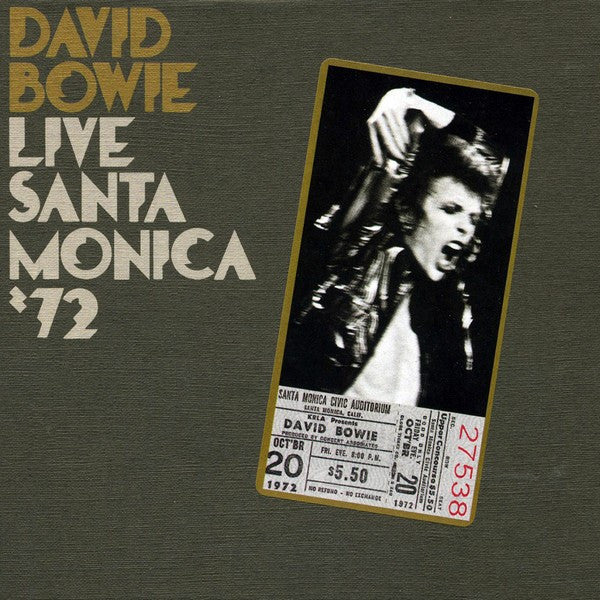 David Bowie : Live Santa Monica '72 (CD, Album, M/Print + Box, Ltd, Num)