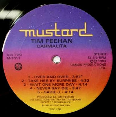 Tim Feehan : Carmalita (LP, Album)