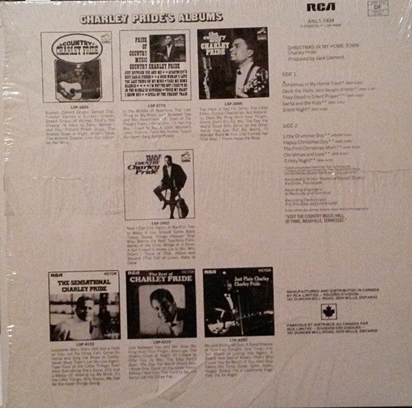 Charley Pride : Christmas In My Home Town (LP, Album)