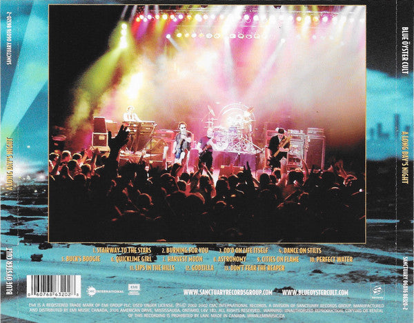 Blue Öyster Cult : A Long Day's Night (CD, Album)