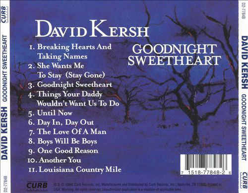 David Kersh : Goodnight Sweetheart (HDCD, Album)
