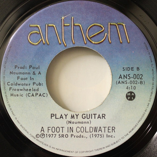 A Foot In Coldwater : Breaking Through (7")