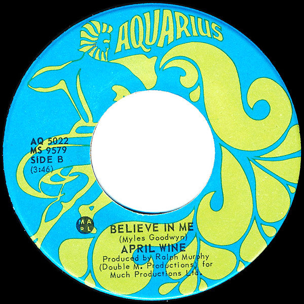 April Wine : Bad Side Of The Moon  (7", Single)