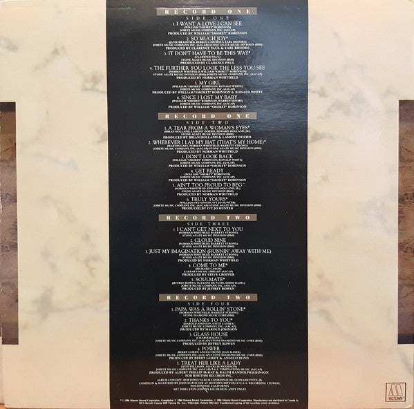 The Temptations : 25th Anniversary (2xLP, Comp)