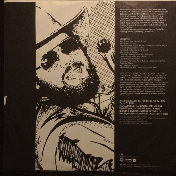 Hank Williams Jr. : Born To Boogie (LP, Album, Club)