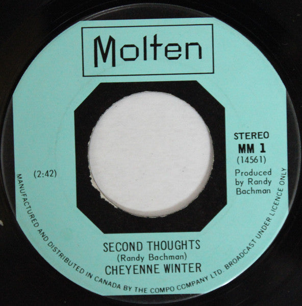 Cheyenne Winter : Second Thoughts / Sit Awhile (7", Single)
