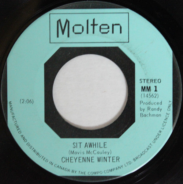Cheyenne Winter : Second Thoughts / Sit Awhile (7", Single)