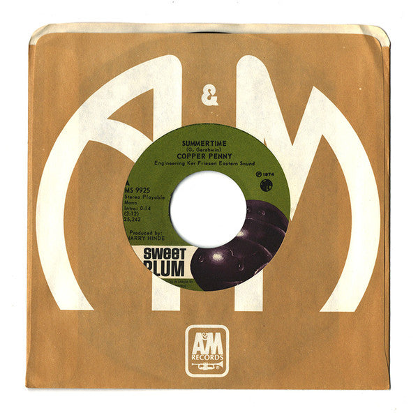 Copperpenny : Summertime (7", Single)