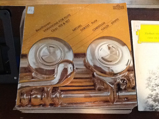 Ludwig van Beethoven, Michel Debost, Christian Ivaldi : Variations For Flute Opp. 105 & 107 (LP, Album)