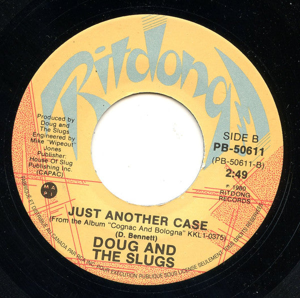Doug And The Slugs : Drifting Away (7", Single)