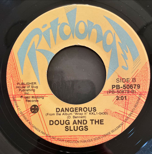 Doug And The Slugs : Frankie / Dangerous (7", Single)