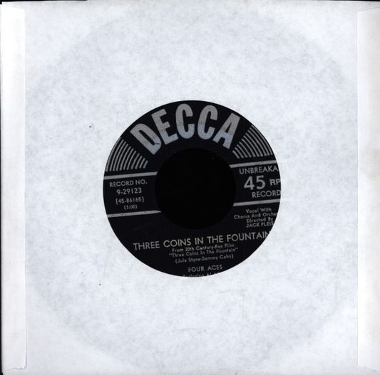 The Four Aces : Three Coins In The Fountain (7")