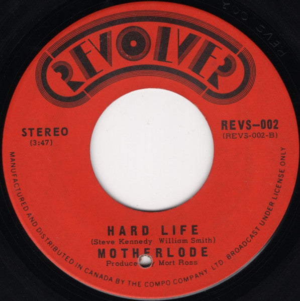 Motherlode (2) : When I Die / Hard Life (7", Single)