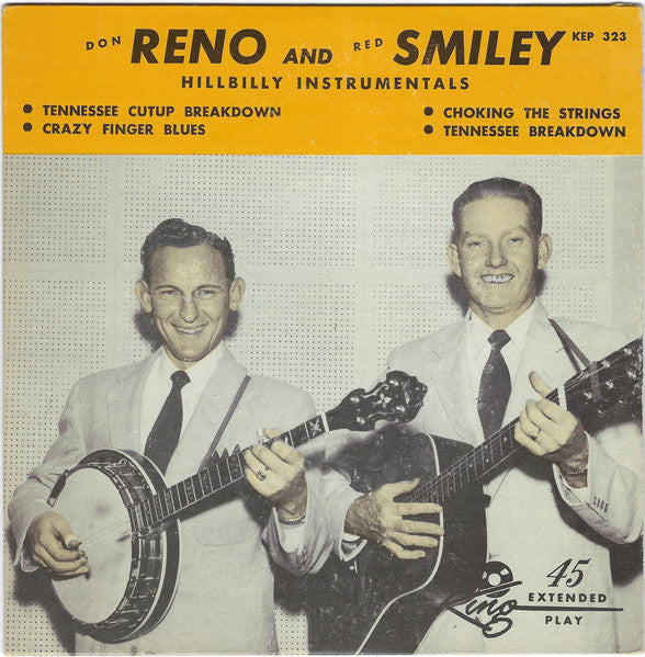 Reno And Smiley : Hillbilly Instrumentals (7", EP)
