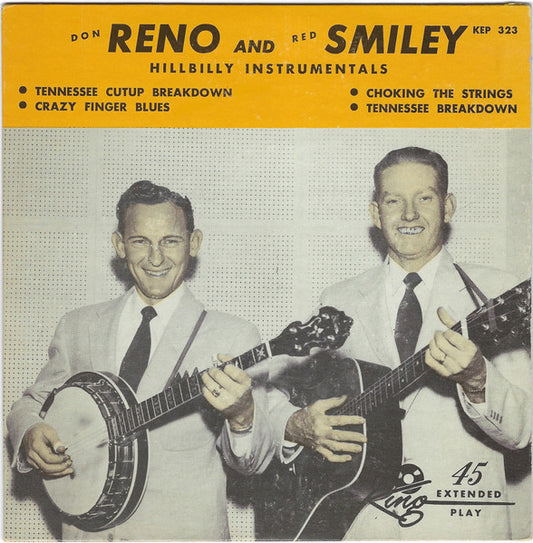 Reno And Smiley : Hillbilly Instrumentals (7", EP)