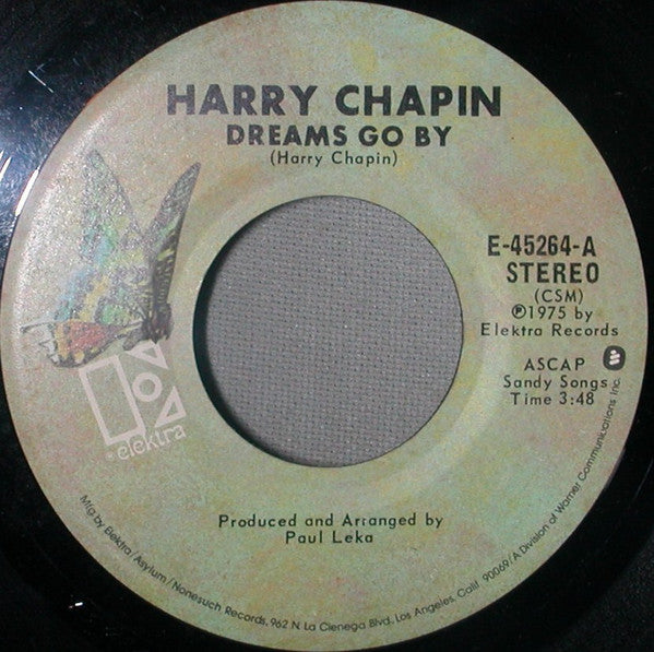 Harry Chapin : Dreams Go By (7", Single)