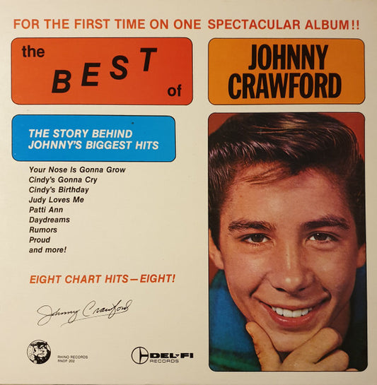 Johnny Crawford : The Best Of Johnny Crawford (LP, Comp)