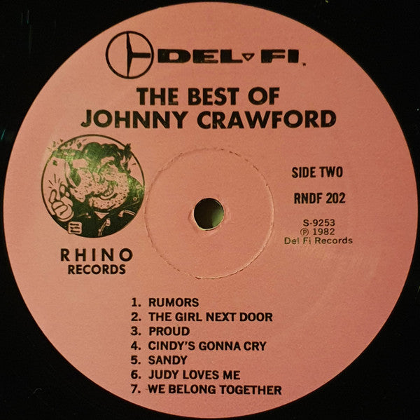 Johnny Crawford : The Best Of Johnny Crawford (LP, Comp)